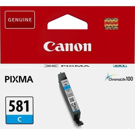 Mελάνι εκτυπωτή CANON CLI-581 Cyan 5.6ml 2103C001